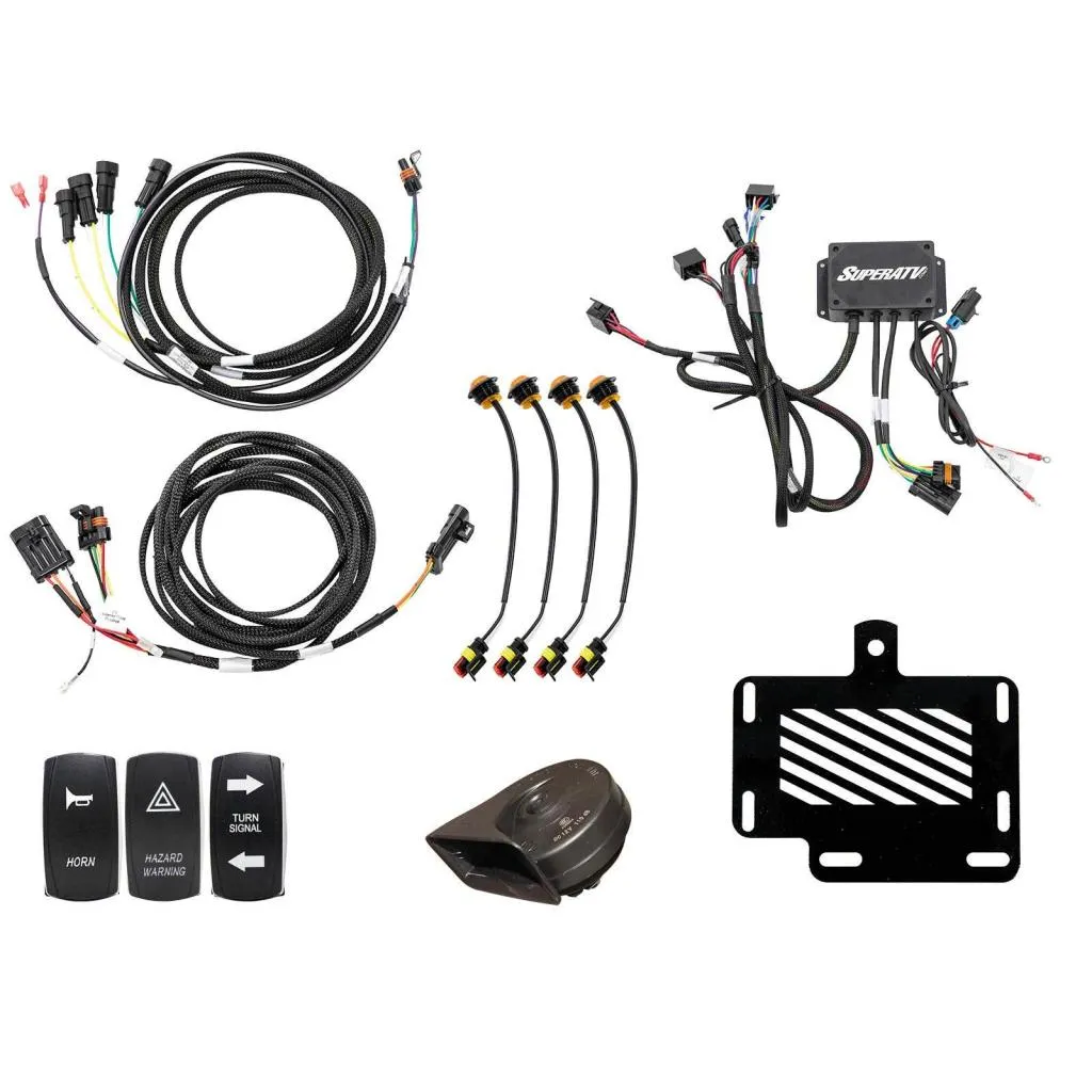 SuperATV Polaris Ranger XP 900 Plug & Play Turn Signal Kit