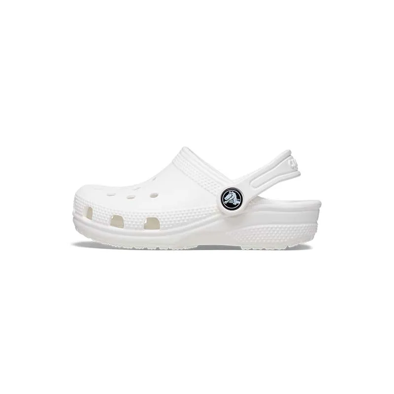 Toddler Classic Clog in White