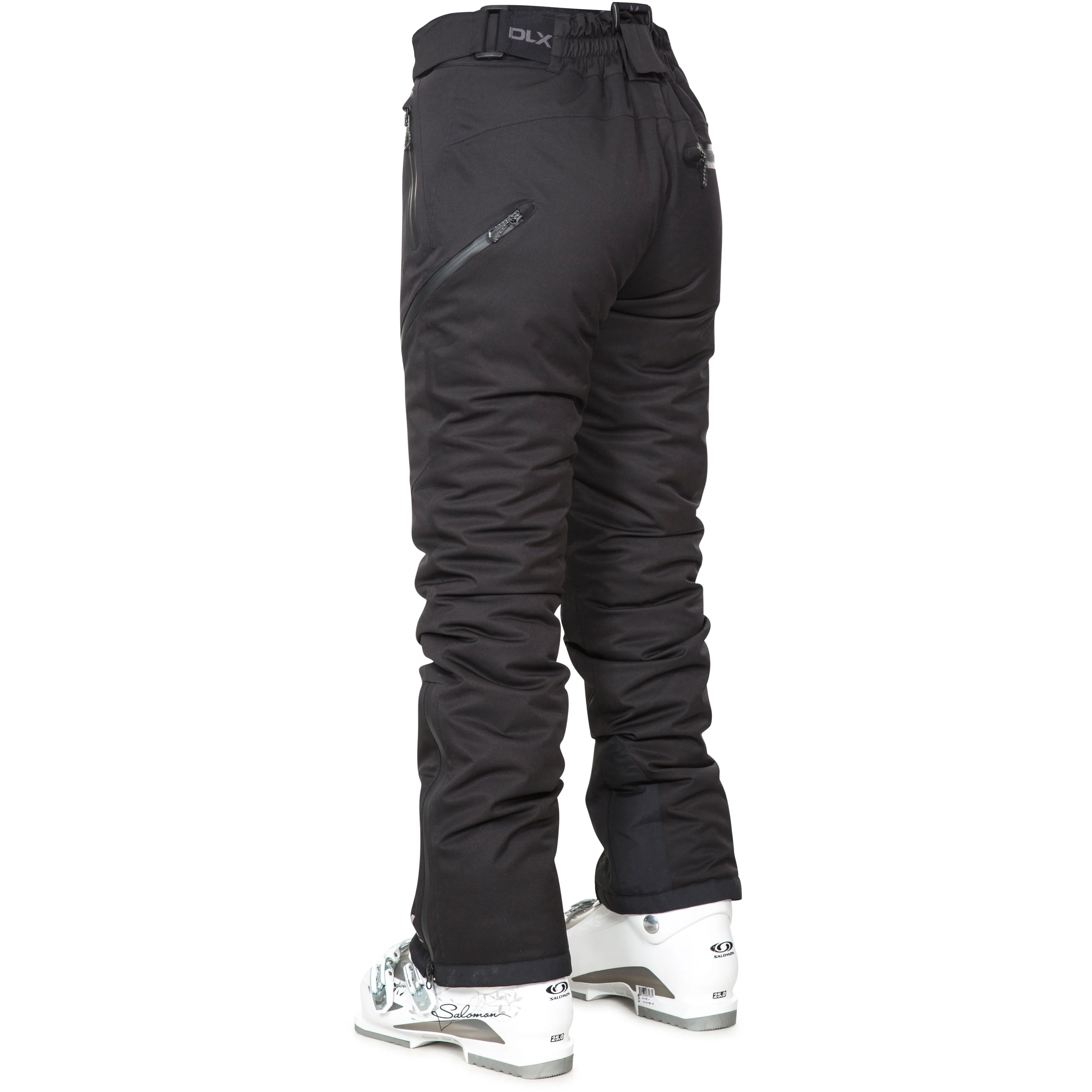 Trespass Women's DLX Waterproof Ski Trousers Marisol2 in Black