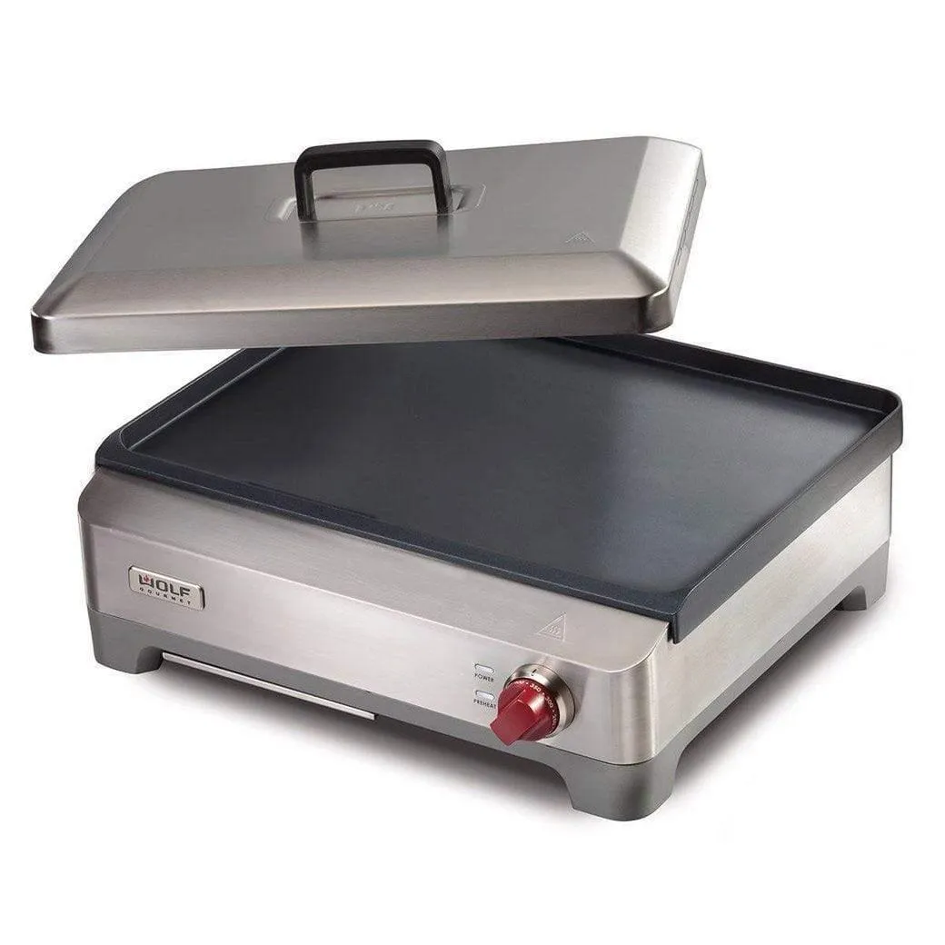 Wolf Gourmet Precision Griddle with Stainless Steel Lid